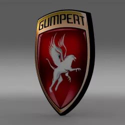 Gumpert Logo 3D model
