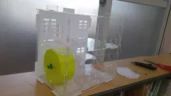 Hamster breeding box