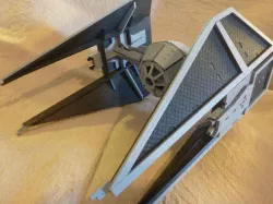 High detail laser cut Tie Interceptor