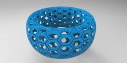 Honey Comb Simple Pattern