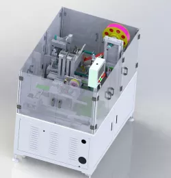 Hot pressing plastic sealing machine 3D model