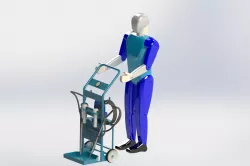 HYDRAULIC FLUSHING AND FILTRATION TROLLY