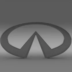 Infiniti Logo 3D model