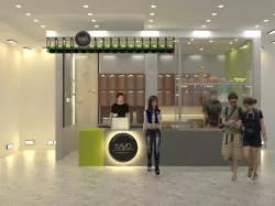Juice and Shake Cafe 3D model