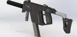 kriss Vector SuperV SMG ( Solid model )