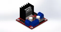L298N H-Bridge Motor Driver