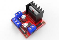 Motor Driver Red driver motion king stepper motor 2l542v3 red led blinking 3D Models ...