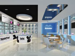 Lenovo Store Interior Scene 3D model