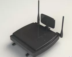 Linksys Router WRT600N 3D model