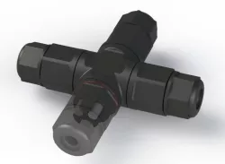 LLT-L20 Waterproof Connector IP67 - 3 pin Screw Terminal Cable field assembly