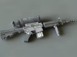 m4 gun 3D model