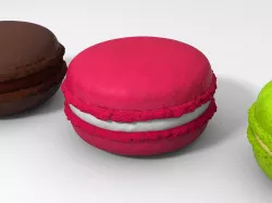 Macaron 3D model