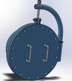 MANHOLE COVER DAVIT 150#, 16"