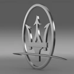 Maserati Logo 3D model