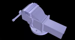 Mechanic's vice, 3-inch, "Eclipse" brand