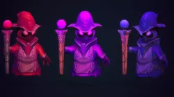 Minion mage  Low-poly  3D model