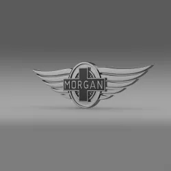 Morgan Logo 3D model