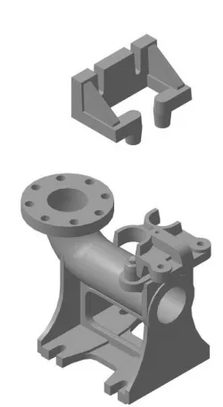 Mounting kit for drainage pump