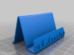 My Customized Business Card Holder