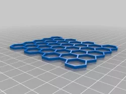 My Customized Parametric honeycomb/hexagonal storage3