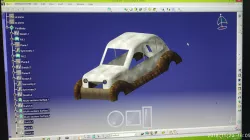 Old ambassador from catia surface model