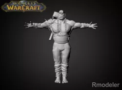 OrcWarior Trall 3D model