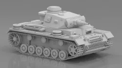 Panzer III Military Tank