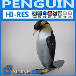 Penguin 3D model