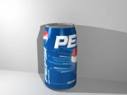 pepsi can 3D model