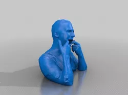 Photobooth scan off the makersoft kinect