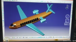 prototype surface model of BOEING 787