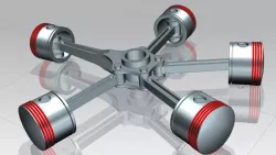 Radial Engine Pistons