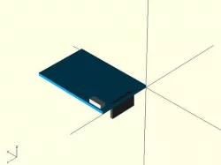 RFID-RC522 OpenSCAD Model