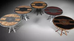 Round Table M02 - The Marquis Collection Low-poly  3D model