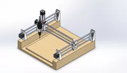 ROUTER CNC > 300X300x50mm