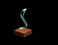 Rubber Band Trophy