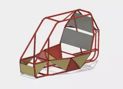 SAE baja roll cage design