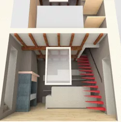 scale a sbalzo - cantilever stairs