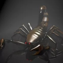 Scorpion Low-poly  3D model