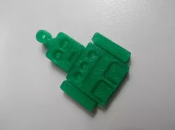 SHF Logo Robot Keychain