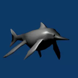 Shonisaurus 3D model