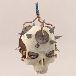 Skull Bomb Variant 1 3D model