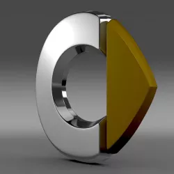 Smart Logo 3D model