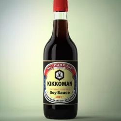 Soy sauce bottle 3D model