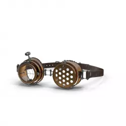steampunk goggles VRM 3D model