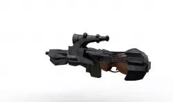 Tangent Ray Rifle Low-poly  3D model