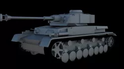 Tank 3d model 3D model