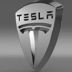 Tesla Logo 3D model