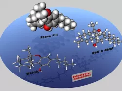 THC Tetrahydrocannabinol molecule 3D model