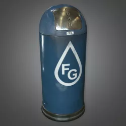 Trash Can 01 Dive Bar - PBR Game Ready Low-poly  3D model